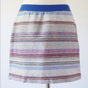 Gap Multicoloured Textured Mini Skirt, size 4
